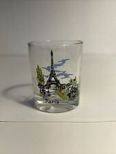 Paris France Shot Glass Eiffel Tower Vacation Artistic Design  picture
