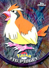 Pokémon Pidgey #16  Hologram Topps Chrome  2000 TV Animation Series 1 Rare picture