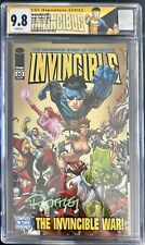 INVINCIBLE #60 Wraparound COVER W/LABEL CGC SS 9.8 SIGNED BY RYAN OTTLEY (COMP) picture
