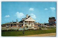 c1960s White House Motel Restaurant Cocktail Lounge Newburg Maryland MD Postcard picture