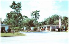 Postcard Clearwater Florida ~ Lake Crest Court Motel ~ Bay Blvd Street View picture