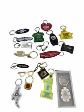 Mixed Lot Of Keychains Cars Hilton Old Navy Pizza picture