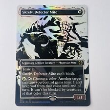 Magic The Gathering Mtg Foil Skrelv, Defector Mite All Will Be One Showcase picture