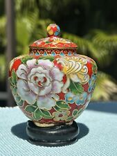 Chinese Small Cloisonne Urn picture