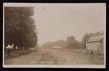 Scarce Early RPPC of the Chautauqua Grounds. Rockport, Missouri. c 1911 picture