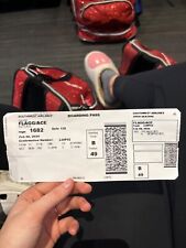 ace flagg boarding pass (brother of cooper Flagg) basketball star picture