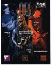 2005 YAMAHA AES620  Electric Guitar TOM CAPONE Chris Poland VINTAGE Print Ad picture