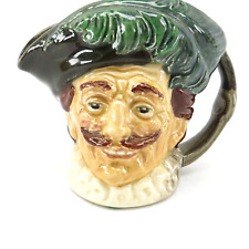 Vintage Royal Doulton The Cavalier 'A' Character Toby Jug England Small 3.25