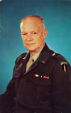 President Dwight D. Eisenhower Portrait Vintage Postcard Unposted picture