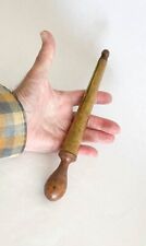 1920s Antique Jewelry Mandrel Ottoman Brass Wood Collectible Rare Ring Sizing picture