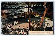1911 Dunbars Cave Tourists Rock Formation Clarksville Tennessee Antique Postcard picture