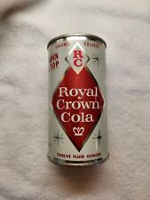 Vintage Royal Crown Cola R C  Juice top steel can Exceptional picture