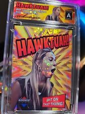 Hawk Tuah Star Refractor Custom Card  picture