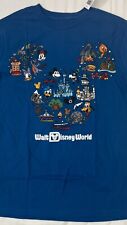 Disney World Parks Mickey Icons Figment Fantasia Splash Mountain Shirt 3XL NWT picture
