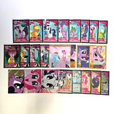 My Little Pony MLP TCG Trading Cards Series 1 2 Set of 25 Promo, Foil, Gold Rare picture