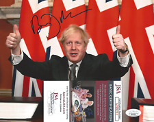 Boris Johnson Signed 8x10 Photo w JSA COA #AI99231 United Kingdom Prime Minister picture