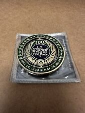 US Customs and Border Patrol Challenge Coin- 100th Anniversary Spinner picture