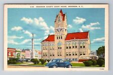 Anderson SC-South Carolina, Anderson County Courthouse, Vintage Postcard picture