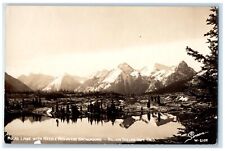 Molas Lake With Needle Mts. Million Dollar Hwy Colorado CO RPPC Photo Postcard picture