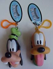 Vintage Disney GOOFY PLUTO Treasure Keepers Purse Keychain coin holder NEW 1990s picture