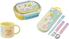 Skater Pokemon Bento Lunch Box + Chopsticks + Cup Set of 3 Antibacterial New picture