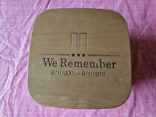 Longaberger Rare 9/11 Remembrance Basket With Lid and Plastic Protector picture