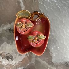 (1) Trendy Vintage Mini Apple Candy Dish W/Apple Salt & Pepper Shakers  picture