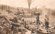 Quaker Street N. Y.  Devastation Vintage 1918 Postcard picture