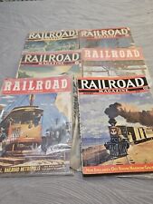 Vtg Railroad Magazine, 1940, 1942,1943, 1952 picture