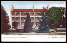 GALT Ontario Postcard 1907 Hotel Grand picture