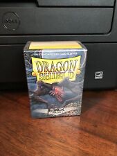 Dragon Shield Sleeves Pack of 100 Standard Size Card Sleeves Black Matte picture