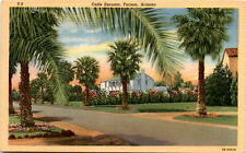 Calle Encanto, Tucson, Arizona, Pueblo Indian, Mexican, Spanish, Postcard picture