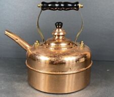 O.D.I. COPPER  & BRASS Tone Metal Tea Kettle Similar To Style Of $300+ picture