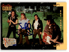 1993 Sterling Country Gold New Faces of Country Boy Howdy #25 Jeff Steele auto picture