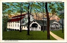 Postcard Pavilion and Entrance to The Shades Resort near Alamo, Indiana picture
