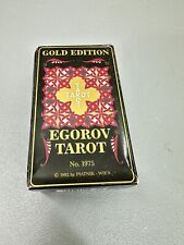 Egorov Tarot Gold Edition No. 1975 - OOP 1992 (Rare/Vintage) picture