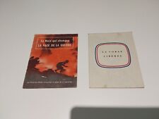 WWII French & Italian Propaganda Booklets 1942 Month That Changed The War picture
