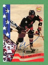 Ken Morrow Miracle On Ice 1980 USA Olympic Gold Hockey Signed Card X1316 picture
