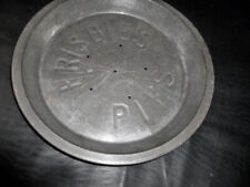 Early Frisbie’s Pie  6 Hole Tin Pan  Antique Vintage Frisbee Pies - Nice picture