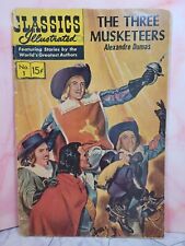 Classics Illustrated #1- 1965, HRN 167, 19th Ed Three Musketeers AS IS FR/GD picture