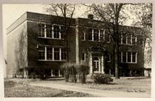 RPPC Grade School, Atwood, Illinois IL Vintage Real Photo Postcard picture