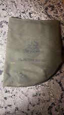Vintage Military USGI M9A1 Field Protective Gas Mask Canvas Carrier Bag picture