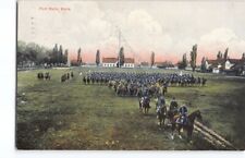 1909 Fort Walla Walla 14th Calvary~Postcard US Military Army Washington WA -L3 picture