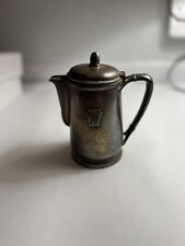Rare VINTAGE 1939 Pennsylvania Railroad International Silver Co. SILVER Teapot picture