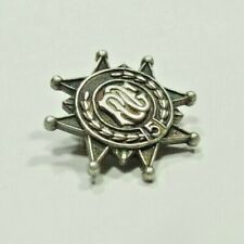 VINTAGE 1950'S MASONIC POG PROVINCIAL OLD GUARD LAPEL PIN 5 YEAR STERLING SILVER picture