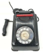 Antique Art Deco Bakelite Kellogg Desk Phone No Handset Black picture