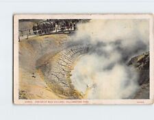 Postcard Crater Of Mud Volcano, Yellowstone Park, Wyoming picture