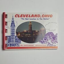 VTG Columbus,Ohio 10 Plastichrome Reproduction Photos Miniature Booklet picture