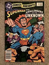 DC Comics Presents #84 DC 1985 Superman Challengers Of The Unknown High Grade picture