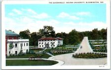 Postcard - The Quadrangle, Indiana University - Bloomington, Indiana picture
